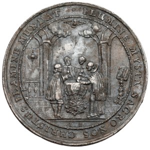 Śląsk, Medal chrzcielny (XVII w.) - J.Buchheim