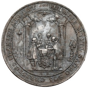 Silésie, Médaille de baptême (XVIIe siècle) - J.Buchheim