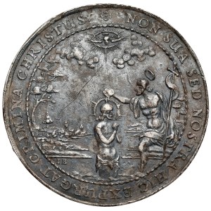 Śląsk, Medal chrzcielny (XVII w.) - J.Buchheim