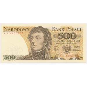 500 zł 1974 - AA