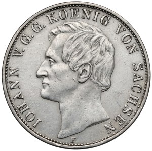 Saxe, Johan, Dwutalar 1857-F, Dresde