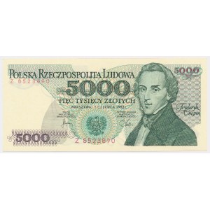 5.000 zł 1982 - Z