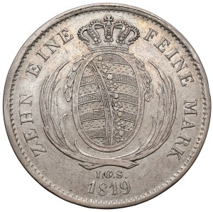 Saxe, Friedrich August III, Thaler 1819 IGS
