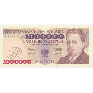 1 mln zł 1993 - H