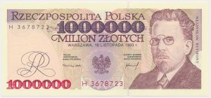 1 million PLN 1993 - H