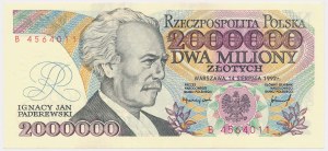 2 millions PLN 1992 - B