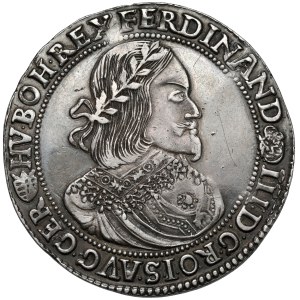 Węgry, Ferdynand III, Talar 1657 KvB, Kremnica