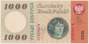 1 000 zlotys 1965 - A