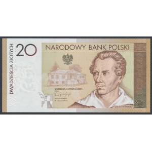 20 zł 2009 Juliusz Słowacki