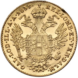 Austria, Ferdynand I, Dukat 1839-E, Karlsburg