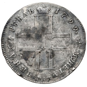 Rosja, Paweł I, Rubel 1799