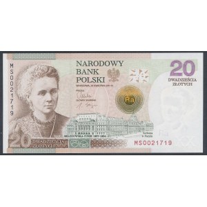 20 zł 2011 Maria Skłodowska-Curie