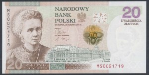 20 zl 2011 Maria Skłodowska-Curie