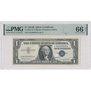 USA, 1 Dollar 1957 - Silver Certificate