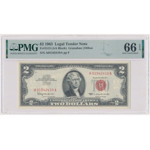 USA, 2 Dollars 1963