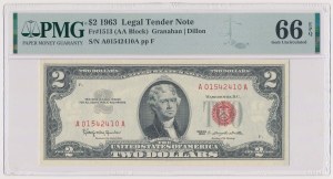 États-Unis, 2 dollars 1963