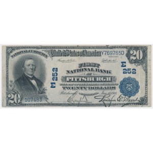 USA, 5 Dollars 1902 - Pittsburgh, Pennsylvania