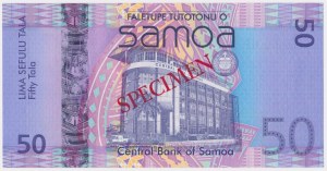 Samoa, 50 Tala ND (2008) - RE 0000000 - SPECIMEN