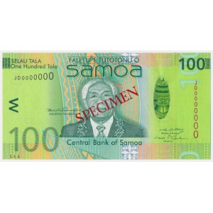 Samoa, 100 Tala ND (2008) - JD 0000000 - SPECIMEN