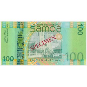 Samoa, 100 Tala ND (2008) - JD 0000000 - SPECIMEN