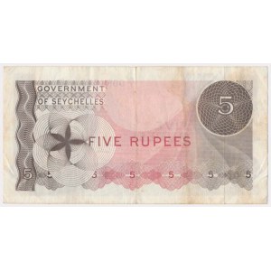 Seszele, 5 Rupees 1969