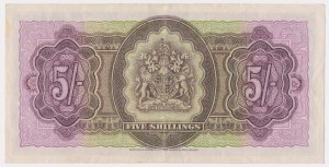 Bermuda, 5 Shillings 1957