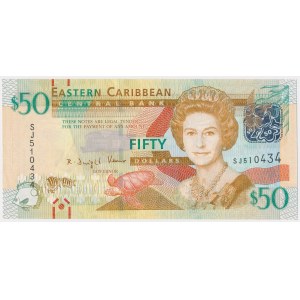 Karaiby, 50 Dollars ND (2012)