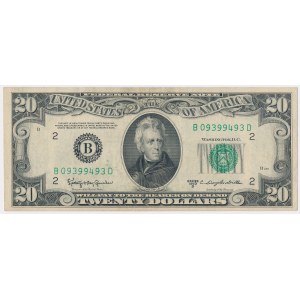 USA, 20 Dollars 1950