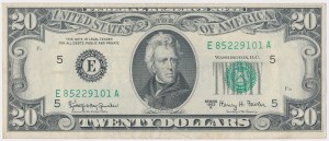 États-Unis, 20 dollars 1963
