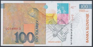 Slovenia, 100 Tolarjev 2003