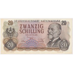 Austria, 20 Schilling 1956