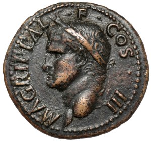 Agrippa - As posthume frappé sous le règne de Caligula (37-41 ap. J.-C.).
