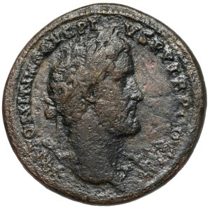 Antoninus Pius (138-161 n.e.) Sesterc, Rzym - rzadki