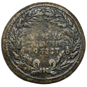Oktawian August (27 p.n.e.-14 n.e.) Dupondius, Rzym - T. Quinctius Crispinus Sulpicianus (18 p.n.e.)