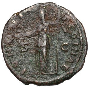 Sabina (117-136 n.e.) As, Rzym - żona Hadriana