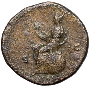 Antoninus Pius (138-161 AD) Sesterc, Rome - ITALIA - très rare