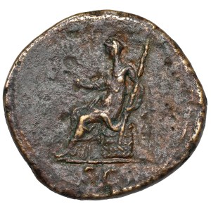 Sabina, żona Hadriana (117-136 n.e.) As, Rzym - rzadkie popiersie