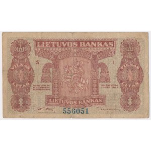 Litwa, 1 Litas 1922