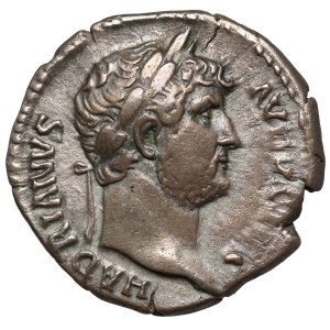 Hadrian (117-138 n.e.) Denar, Rzym