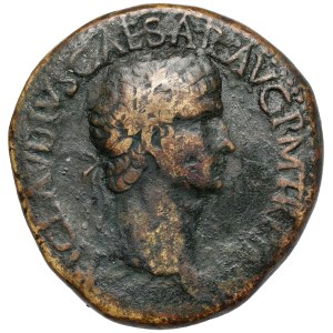 Klaudiusz (41-54 n.e.) Sesterc - rzadki