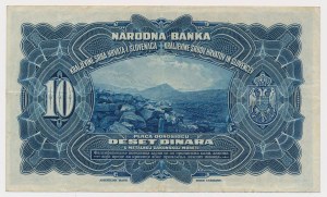 Yugoslavia, 10 Dinar 1920
