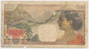 Saint-Pierre and Miquelon, 100 Francs ND (1950-1960)