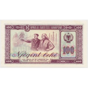 Albania, 100 Leke 1964 SPECIMEN