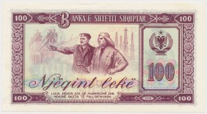 Albania, 100 Leke 1964 SPECIMEN
