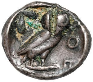 Grèce, Attique, Athènes, Tetradrachma (454-404 av. J.-C.) - 