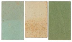 Forest [Marklissa], Karl Heller - set de 50, 60 et 70 pfg (3pc)