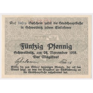 Schweidnitz (Świdnica), 5 fenigów 1918