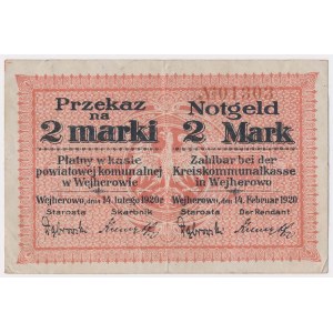 Wejherowo, 2 marki 1920