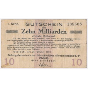 Gleiwitz (Gliwice), 10 mln marek 1923