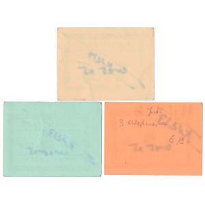 Izrael, KIBBUTZ YRON, 5 Ag., 1/2 i 20 i 5 Shkel (3szt)